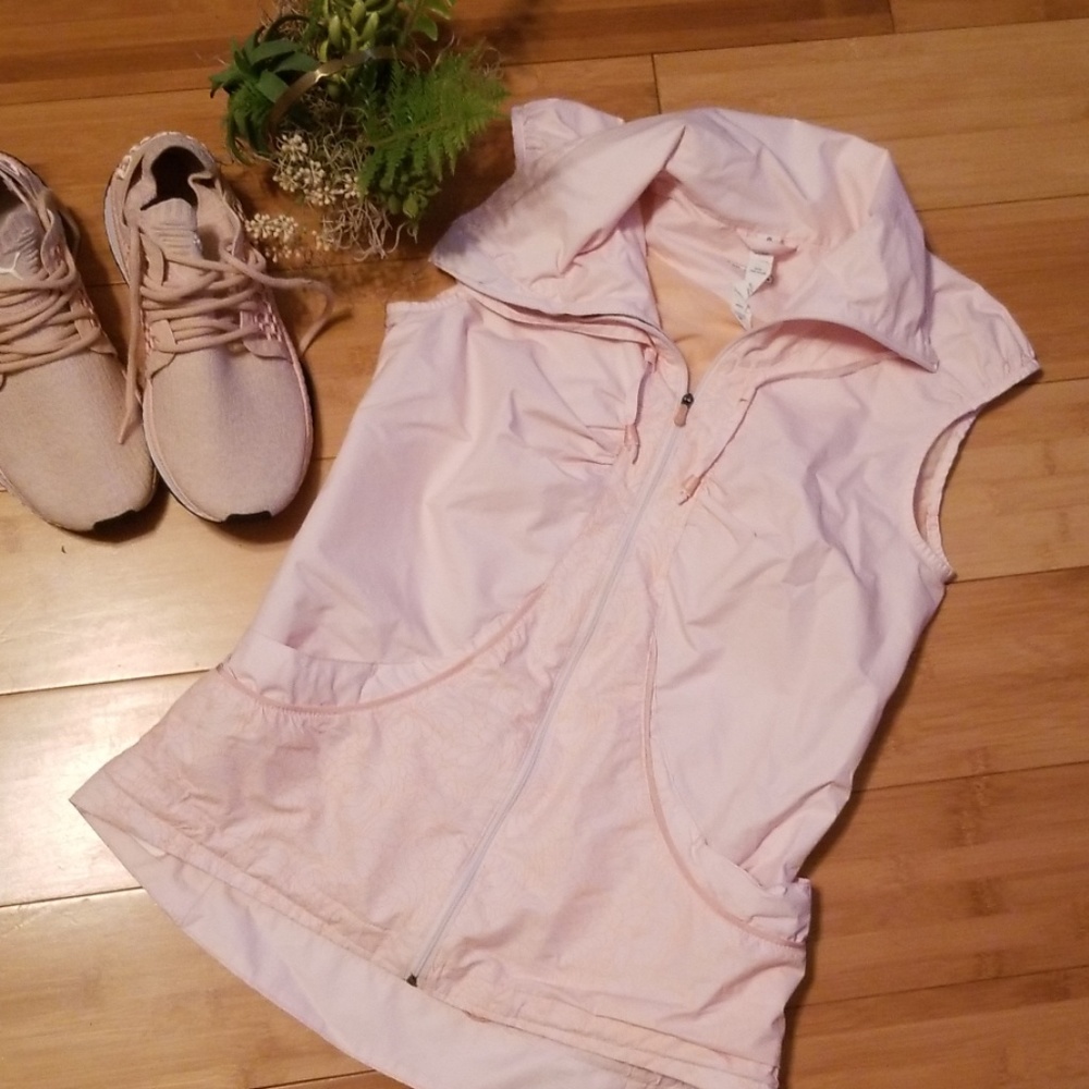 Light peachy pink vest